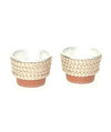 Mini Plastic Cup Holders - 6 pcs