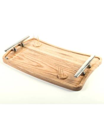 Solid Wood Tray/Snack Holder