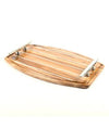 Glossy Teak Tray