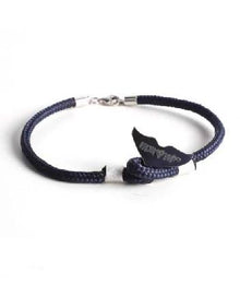  Nautical Rope Bracelet with Whale Tail Charm