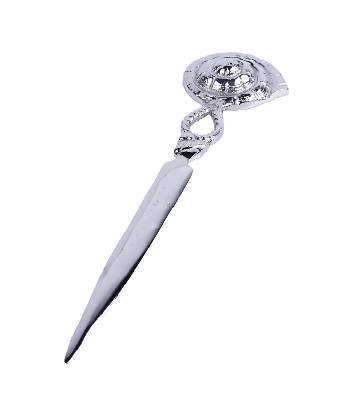 Nickel Letter Opener - Seashell