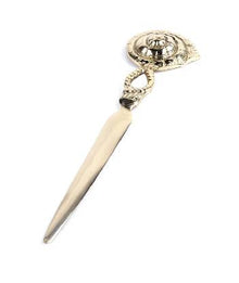  Brass Letter Opener - Seashell