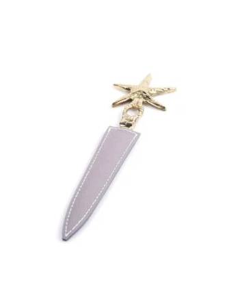 Brass Letter Opener - Starfish