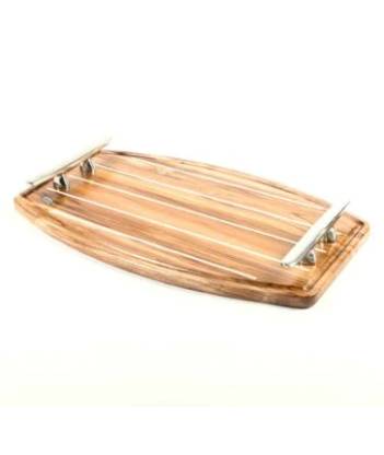 Tray In Natural Teak