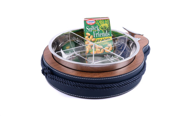 Round apertifs holder