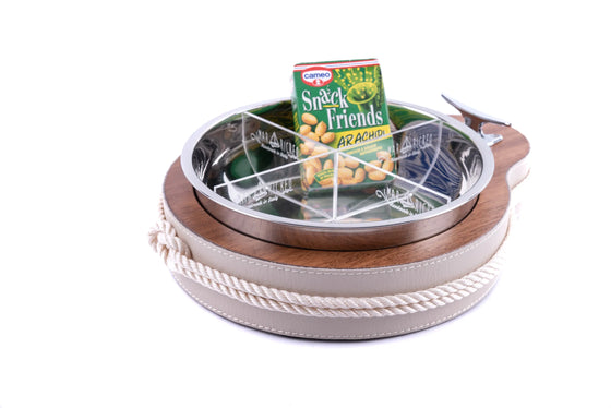 Round apertifs holder