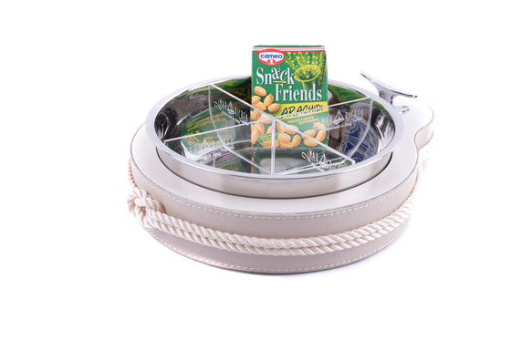 Round apertifs holder