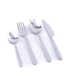  Satin Steel Cutlery - 16 pcs -