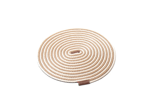 Two-tone rope placemat