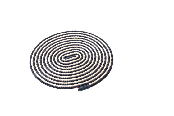 Two-tone rope placemat