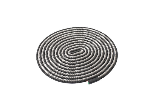 Two-tone rope placemat