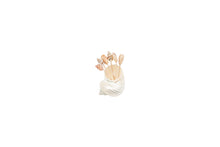  Aperitif holder - shell set with toothpick