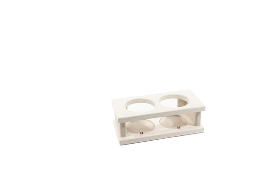 Wooden base blocks bottles