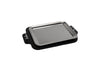 Rectangular serving tray Wood/Steel - large