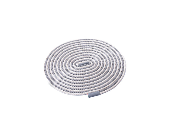 Rope round centerpiece - two colors