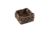 Square rope basket