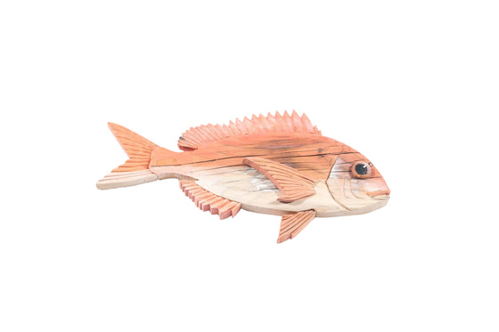 Beach Wood Subjects - red sea fish