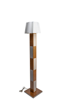  Large teak lamp