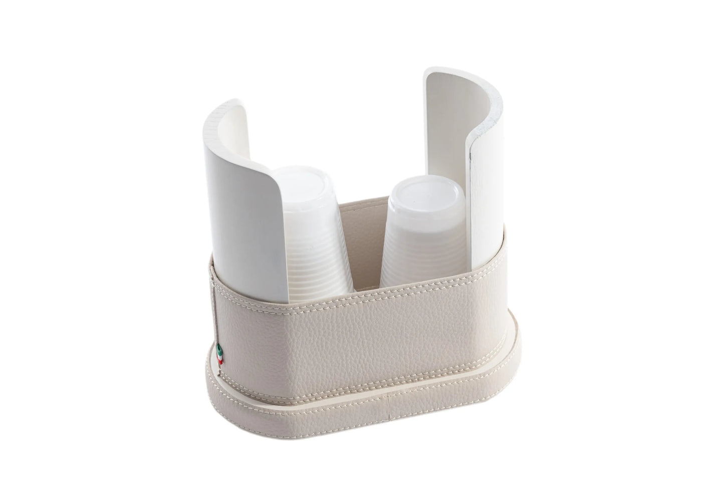 Wooden cup holder - water/coffee