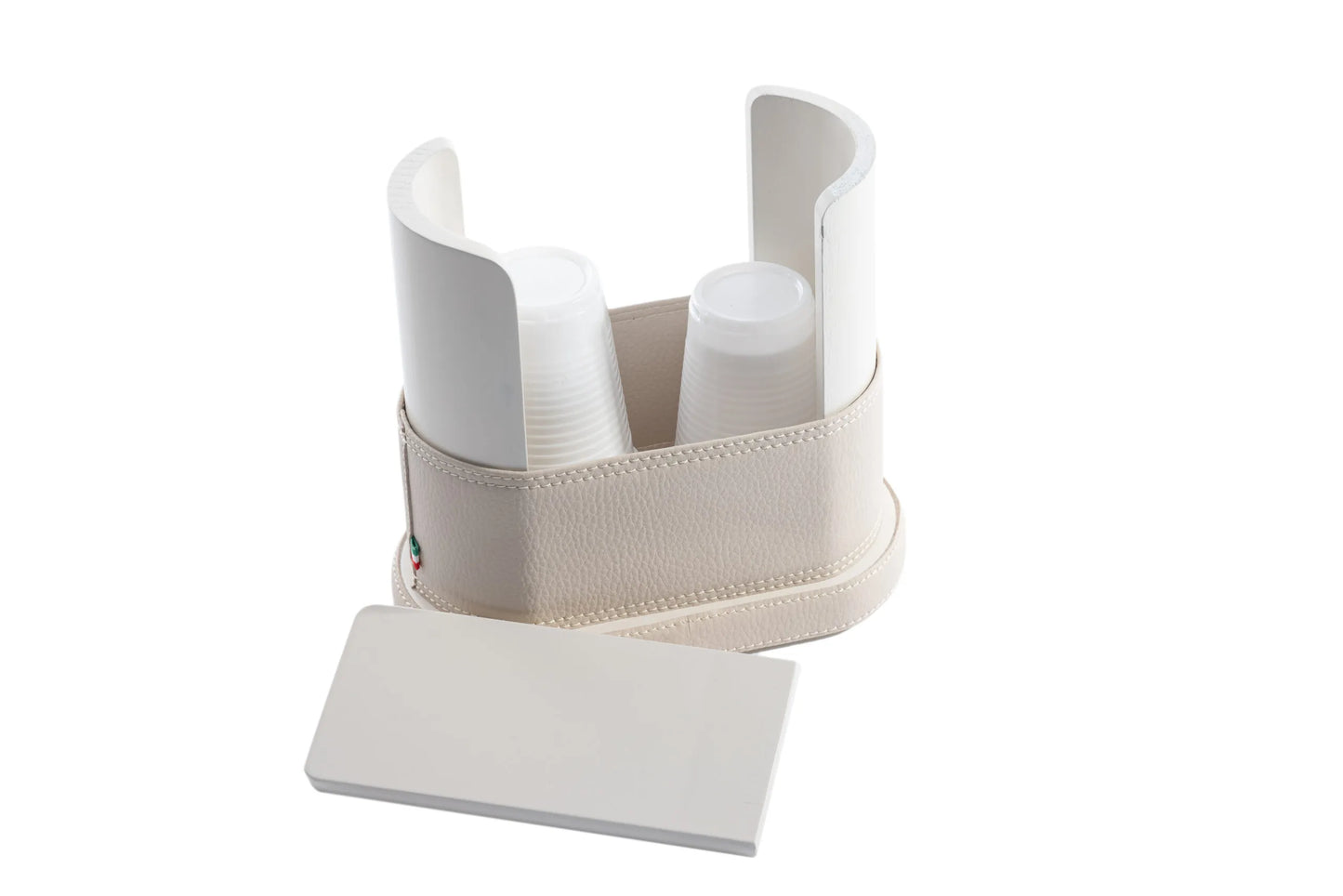 Wooden cup holder - water/coffee