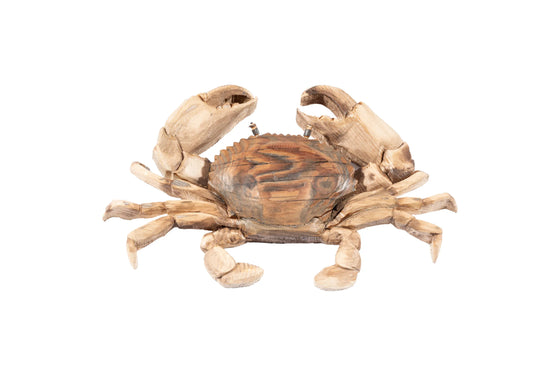 Beached wooden subjects - big crab