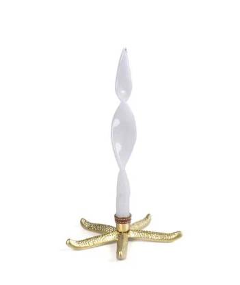 Starfish Taper Candle Holder - Brass