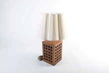  Teak Lamp with Lampshade