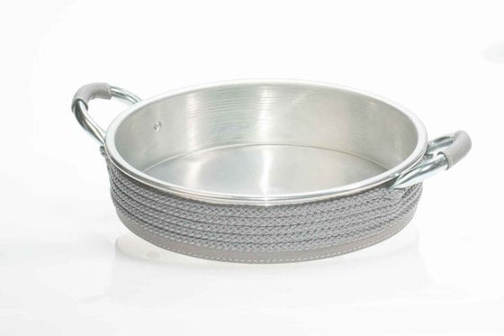 Round Aluminum Tray