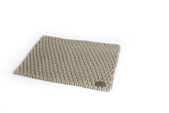 Large Woven Rope Mat - Single Color