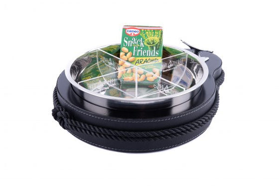 Round Snack Tray