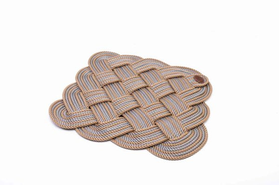 Square Rope Placemat - Two Colors