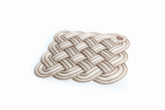 Square Rope Placemat - Two Colors